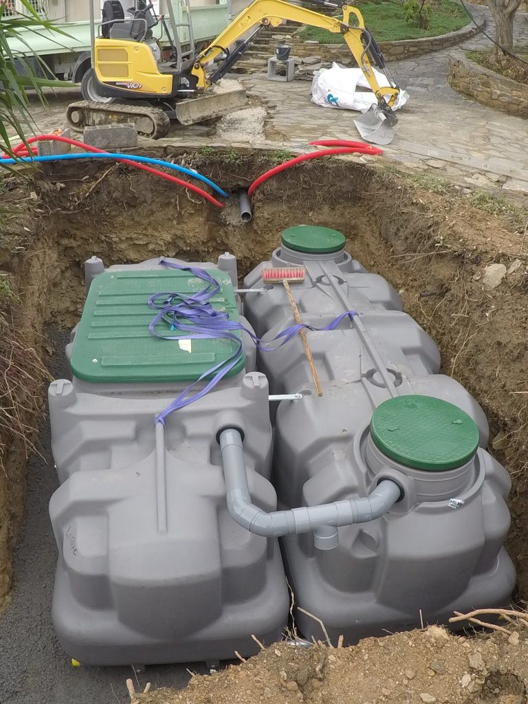 Assainissement Non Collectif, Ecoflo, Bormes les mimosas